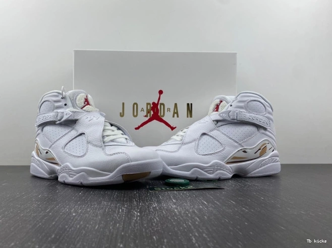 Reps TBK 8 OVO Jordan AA1239-135 Retro White 0801